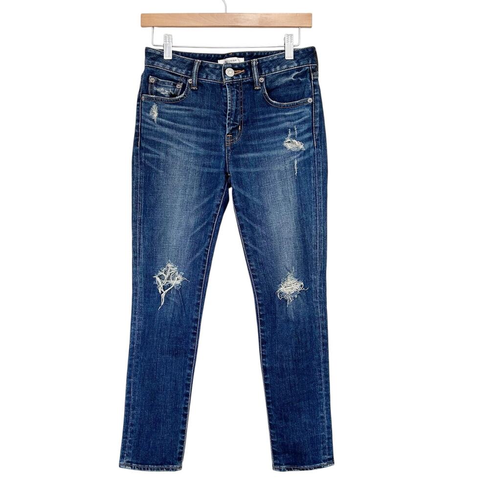 Moussy Distressed Skinny Jeans Sz 25